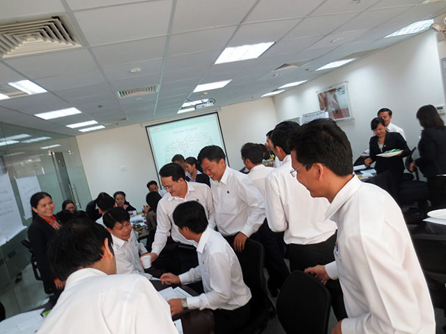 Kỹ năng hướng dẫn và động viên Nhân Viên làm việc hiệu quả - Sacombank (09 & 10.12.2014)